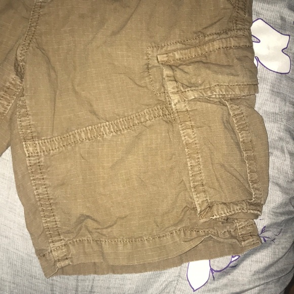 American Eagle Outfitters Men Brown Shorts Size 30 - Picture 3 of 4